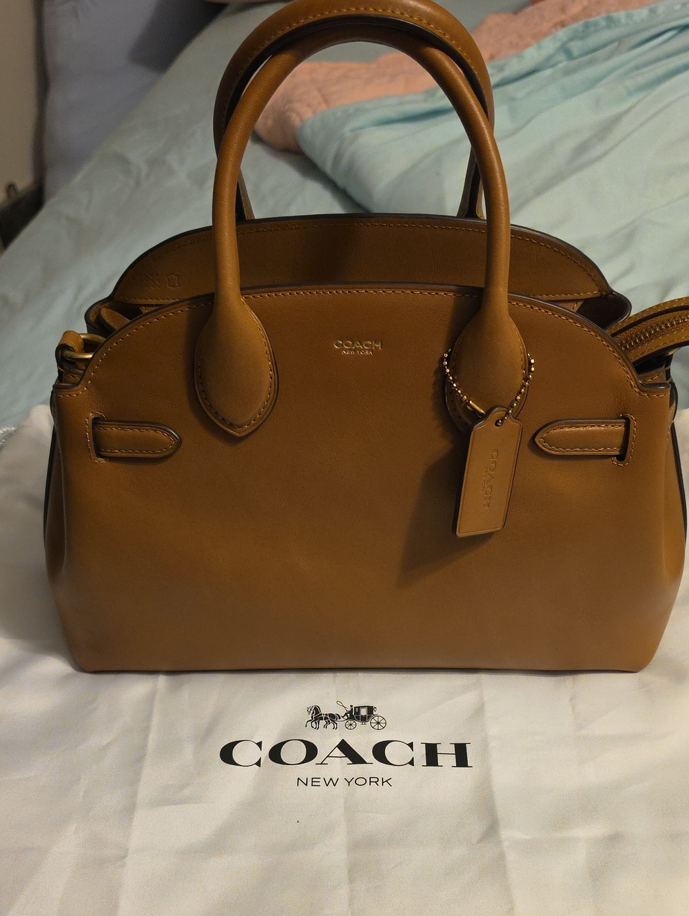 Coach Empire 28 In Honey Brown
